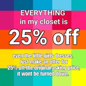 The whole closet